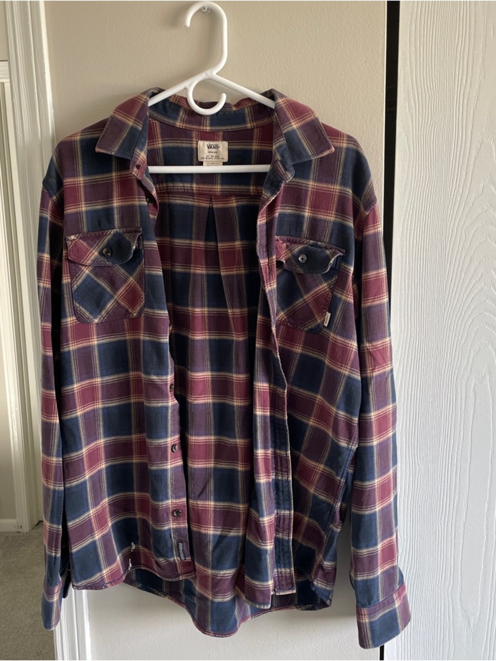 Vans tailored fit Button Down flannel